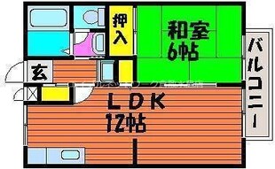 メルベイユ24　B棟の物件間取画像